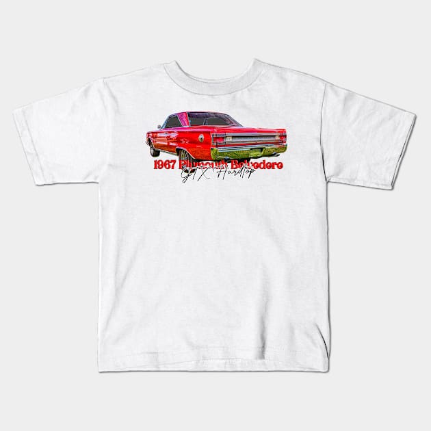 1967 Plymouth Belvedere GTX Hardtop Kids T-Shirt by Gestalt Imagery